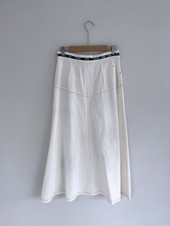楽天市場】【MUVEIL】 フラワー刺繍スカート MA224FS001 ミュベール 