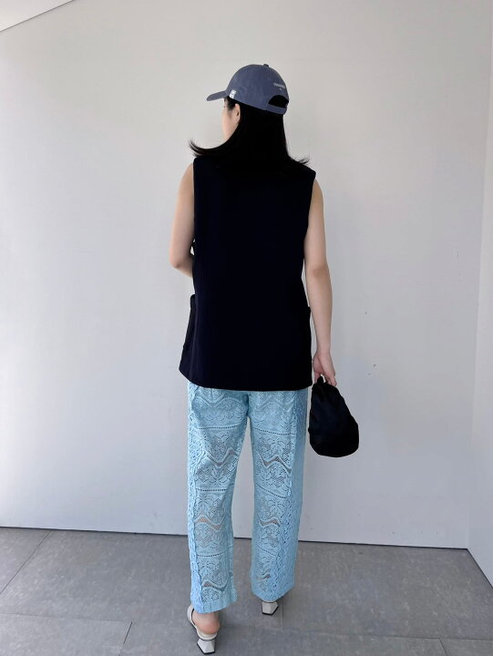 楽天市場】【Sara mallika】 LACE MIX PANTS サラマリカ レース  