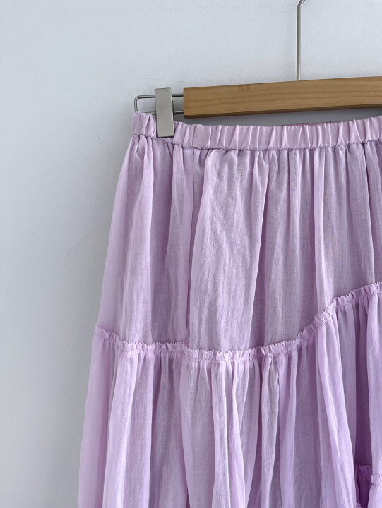 楽天市場】【CASA FLINE】 コットンティアードスカート カーサフライン  