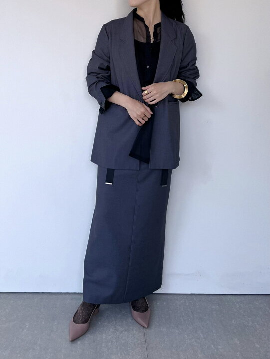 楽天市場】【M53.】 Coverall Dress Skirt サロペットスカート Gray 