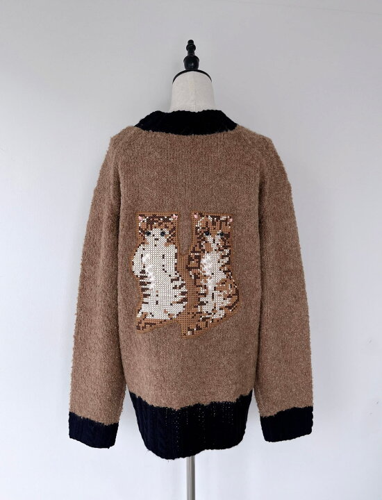 楽天市場】【MUVEIL】 ネコ刺繍ガウン MA242KCD003 ミュベール 