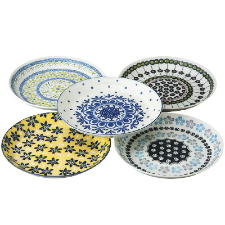 楽天市場】ケーキ皿 セット。Pottery Field ケーキプレート5枚セット 