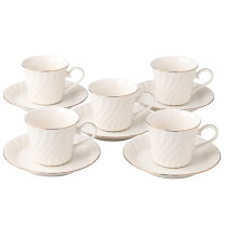 楽天市場】コーヒーカップ 5客セット（カップ＆ソーサー｜マグカップ 