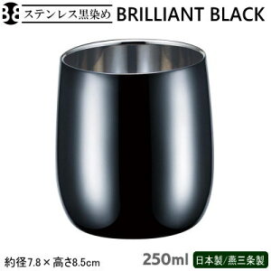 rAJbv 18-8XeX { BRILLIANT BLACK 2dbNJbv 250ml \ d\  ~[ r[OX rA^u[ Jbv ^u[ Rbv ACXR[q[ W[X  
