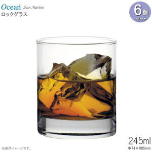 bNOX Ocean T}mbNOX245ml×6Zbg Ɩp KX mOX H ECXL[ OX bN ی^ Vv  ECXL[^u[ I[V  ^