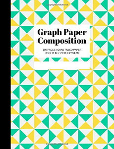Graph Paper Composition: Grid Paper Notebook, Quad Ruled, 100 Sheets Graph Paper (Large, 8.5 x 11)