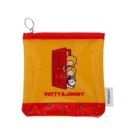 サンスター文具(Sun-Star Stationery) パティ＆ジミー サンリオキャラクターズ グッズ ポーチ クリア素材 フラット スクエア S2337320
