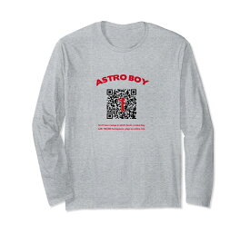 鉄腕アトム QR(アトム) (C)TEZUKA PRODUCTIONS 長袖Tシャツ