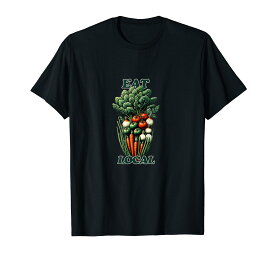 レトロ・イート・ローカル Tシャツ