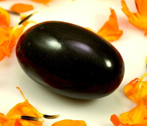 Indian Rare Black Shiva Lingam Shaligram Hindu Pooja 4.5 inch Approx