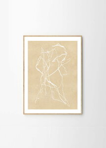 THE POSTER CLUB �|�X�^�[�N���u One Line no. 03 50×70cm Rebecca Hein