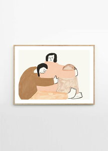 THE POSTER CLUB �|�X�^�[�N���u Stay Close 50×70cm Carissa Potter