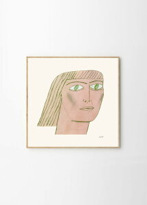 THE POSTER CLUB �|�X�^�[�N���u Green Lady 50×50cm Stine Belden Roed