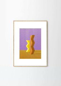 THE POSTER CLUB �|�X�^�[�N���u Zigzag 50×70cm Teklan
