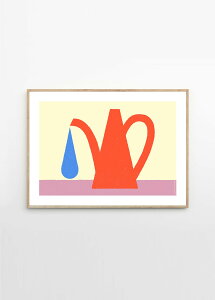 THE POSTER CLUB �|�X�^�[�N���u Red Watering Can 50×70cm Amelie Lehoux