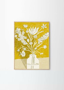 THE POSTER CLUB �|�X�^�[�N���u a yellow bouquet 50×70cm Anouk van Cleef