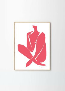 THE POSTER CLUB �|�X�^�[�N���u Pink Intimacy 50×70cm Tiny de Vries