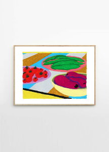 THE POSTER CLUB �|�X�^�[�N���u Vegetables 30×40cm Nina Flagstad Kvorning