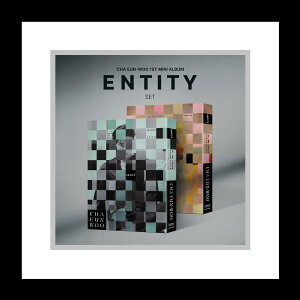 Astro Cha Eunwoo Entity 1st Mini Album 2 Version SET CD+1p Folding Poster on Pack+PhotoBook+3p PhotoCard+1ea Sticker+1ea DIY Entity+1p Accordion Lyric Paper+Tracking Sealed
