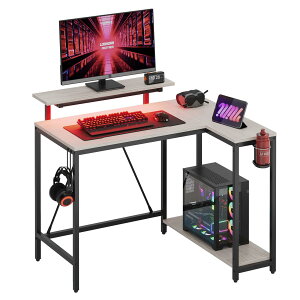 Pinmoco �p�\�R���f�X�N computer desk �� ���[ �Q�[�~���O�f�X�N L���^ pc�f�X�N ���b�N�t�� �R�[�i�[�f�X�N �I�t�B�X�f�X�N �ݑ�Ζ�