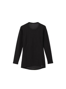 [�U�E�m�[�X�E�t�F�C�X] �C���i�[ �J�b�g�\�[ L/S 100DRY WR Crew �u���b�N S
