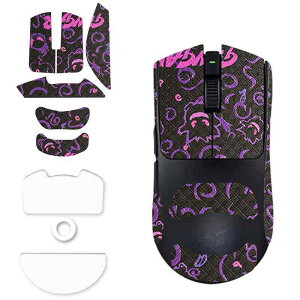 NIUQCTIAN �}�E�X�\�[��  �O���b�v�e�[�v ���C�U�[ RAZER Viper V4 Pro �ɓK������ ������ PTFE �f�� ���ϖ��� �X�[�p�[���E���h�G�b�W���H ����~�ߋz�� RAZER Viper V4 Pro�p 1 �Z�b�g