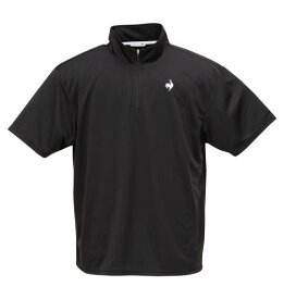 大きいサイズ★メンズ LE COQ SPORTIFエコペットハーフジップ半袖シャツ