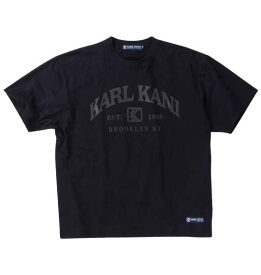 大きいサイズ★メンズ KARL KANI天竺半袖Tシャツ