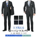 ツーパンツスーツ メンズ スペアパンツ付 2つボタンスーツ ワンタック 背抜き仕立て ストレッチ 上下洗える オールシーズン対応 ビジネス ゆとり レギュラーフィット