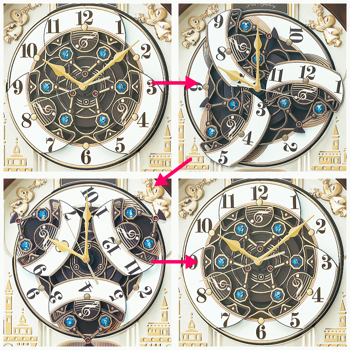 SEIKO セイコー RE579B 高音質メロディー　掛時計 電波時計 SEIKO セイコー RE579B 高音質メロディー 掛時計 電波時計