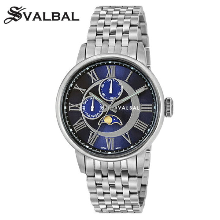 楽天市場】スタイリッシュなムーンフェイズ・ウォッチ 日本製クォーツ  