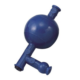 【スーパーSALE 10%OFF】安全ピペッター 50mL 青 ブルー 天然ゴム 実験器具