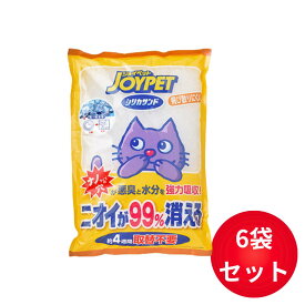 ジョイペット シリカサンドクラッシュ 4.6L×6袋セット