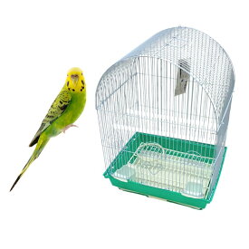バードアーチ グリーン バードケージ スチール 屋内 鳥かご カゴ 鳥小屋 多頭飼い 鳥ケージ バードパレス