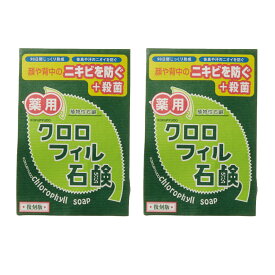 クロロフィル石鹼　復刻版　2個セット