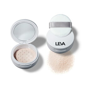 LEVA（レヴァ）フェースパウダーUV　鏡付き　テカリ防止　日焼け止め　UV　敏感肌 　メンズ　SPF50＋PA++++　肌荒れ防止　洗顔料で落とせる（単品使用の場合）　毛穴　就活メイク 　フェイスパウダー　パウダー　メンズメイク　彼氏　旦那　プレゼント　ギフト