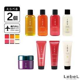 【えらべる2個】ルベル イオ シャンプー＆トリートメント ミニサイズ セット シャンプー お試し ルベル シャンプー トリートメント 旅行用 シャンプー トライアル シャンプー 美容室専売 美容院 サロン専売品