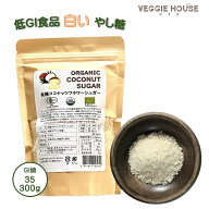 【新入荷】有機ココナッツフラワーシュガー 300g ココナツシュガー 粒状 低GI食品 血糖値のコントロール …