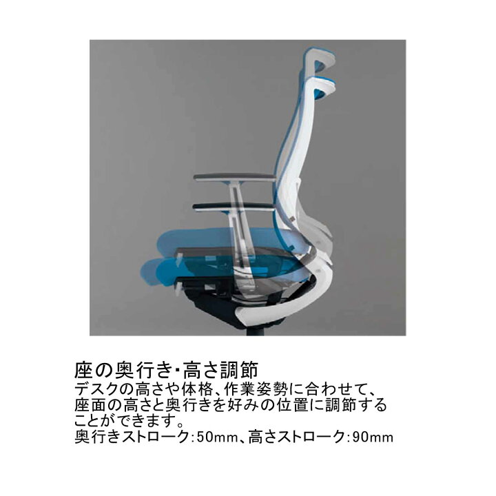 楽天市場】コクヨ デスクチェア オフィスチェア 椅子 Bezel ベゼル CR 