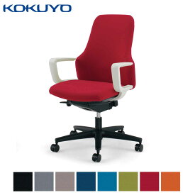 コクヨ デスクチェア オフィスチェア 椅子 Gufo グーフォ CR-G2703E1 ハイバック C型肘 ホワイトシェル