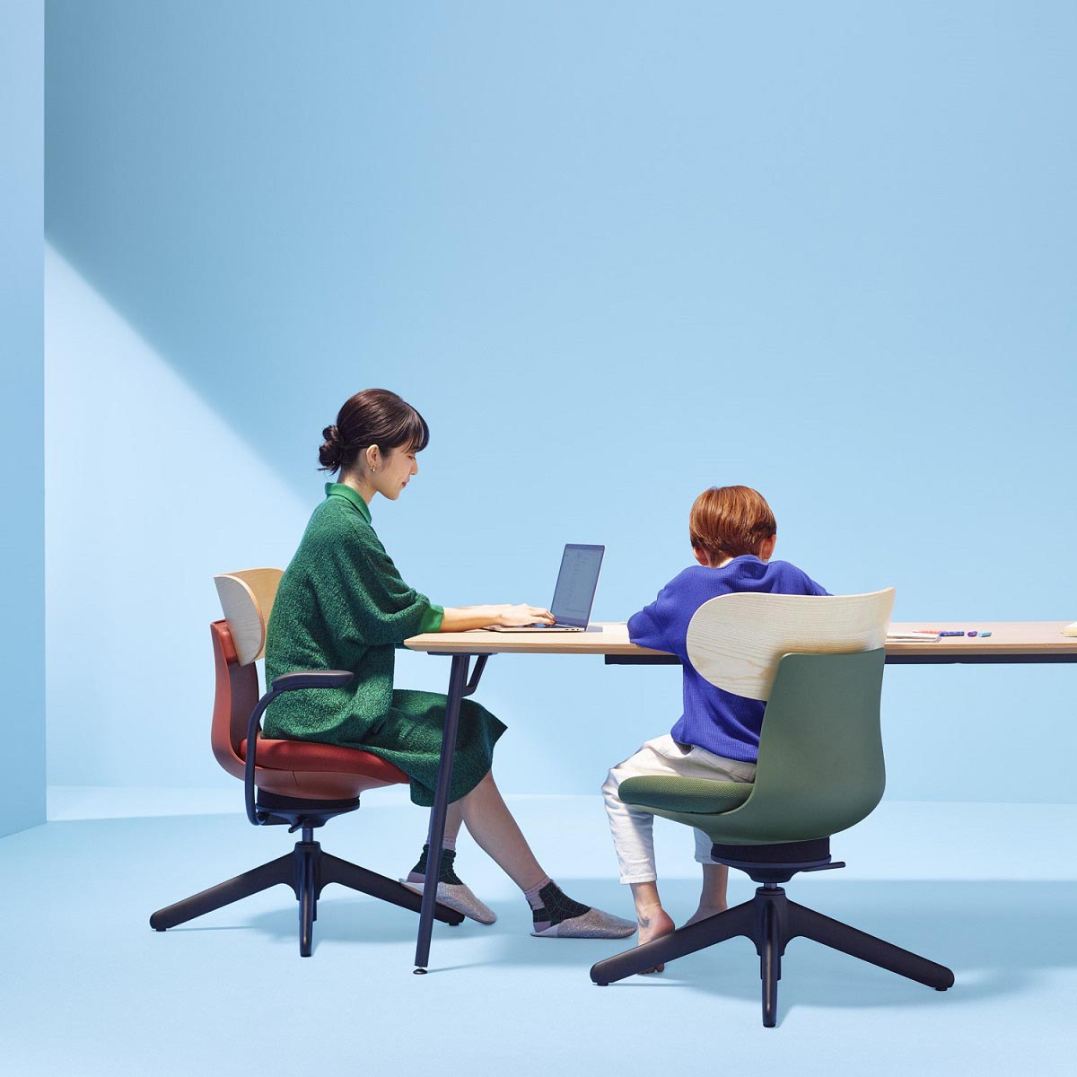 【楽天市場】コクヨ デスクチェア オフィスチェア 椅子 ingLIFE