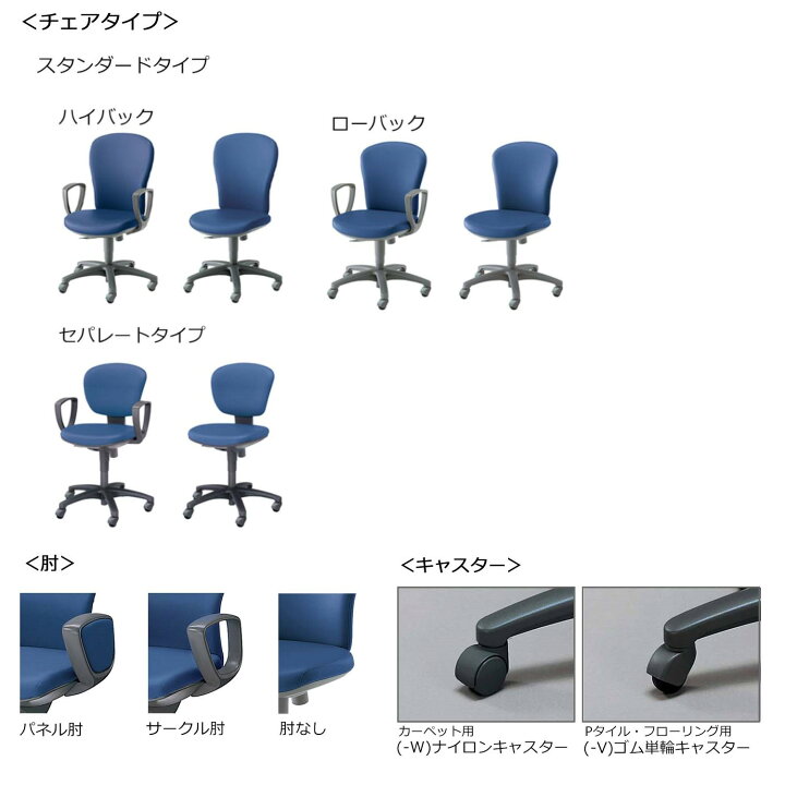 楽天市場】コクヨ オフィスチェア デスクチェア レグノ2 CR-G211F4 