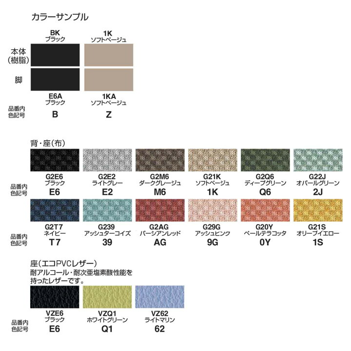 楽天市場】コクヨ 会議イス ミーティングチェア Protty プロッティ K17 