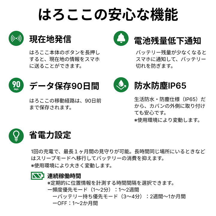 楽天市場】実質2565円クーポン+ポイント【公式】はろここ 見守り GPS 