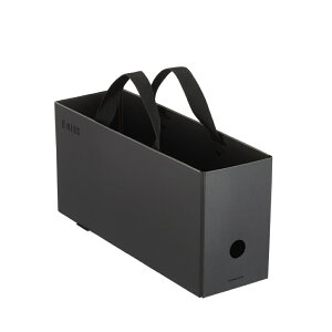 マラソン中P10倍!【コクヨ 公式】 収納ボックス<NEOS> A4ハーフサイズ 取っ手付き 収納ボックス 書類ボックス メイク収納 収納 黒 ブラック 白 ホワイト カーキ オリーブ グリーン 緑 メイ