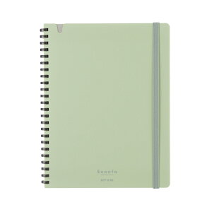 【コクヨ 公式】 ソフトリングノート<Sooofa> A5変形 B6変形 4mm方眼 80枚 ポケット付き ノート ソフトリングノート ソフトリング B6 A5 方眼罫 4mm方眼 Sooofa スーファ 方眼 KOKUYO