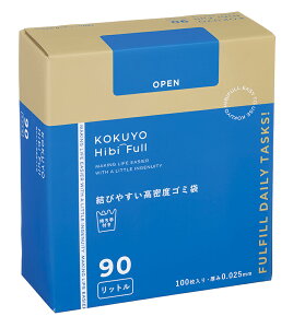 yRN z т₷xS~ {100l֗p80 HibiFull S~ ݑ   45L 70L 90L qrt HibiFull KOKUYO