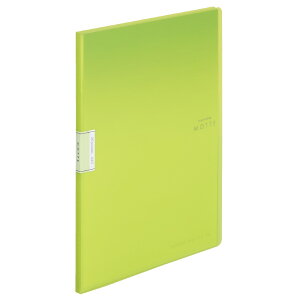 マラソン中P10倍!【コクヨ 公式】クリヤーブック<モッテ>(固定式)A4縦 青 水色 黄緑 グレー 薄ピンク ピンク 紫 黄 水色 クリアブック 書類 収納 公式 コクヨ KOKUYO