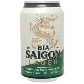 サイゴンラガービール 缶 ベトナム産330ml