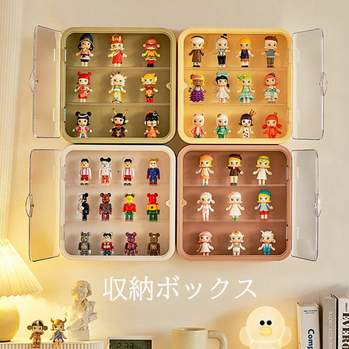 楽天市場】コレクションケース 壁掛け 卓上小型 3段 フィギュアケース 